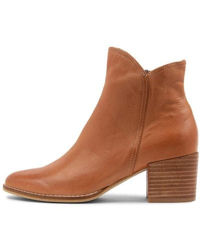 Diana Ferrari Mocker Df Leather Boots - Brown