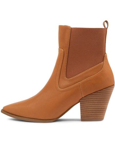 Skin Norwich Sn Leather Boots - Natural