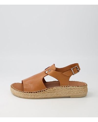 Diana Ferrari Jelong Df Leather Sandals - Brown
