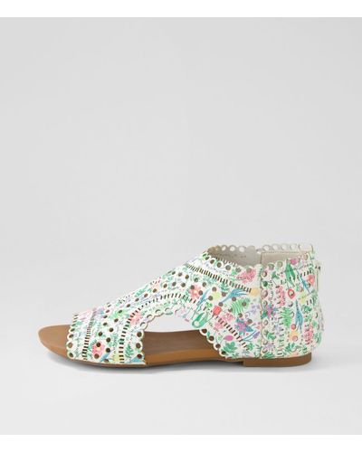 I LOVE BILLY Seloma Il Smooth Sandals - Metallic