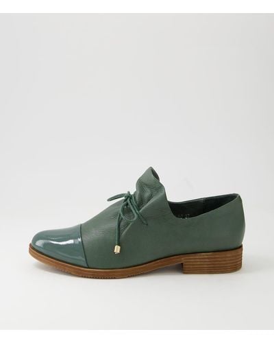 DJANGO & JULIETTE Kotty Dj Patent Leather Shoes - Green