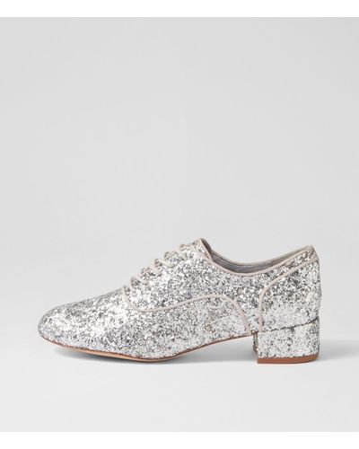 I LOVE BILLY Askin Il Glitter Shoes - White