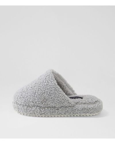 Diana Ferrari Lounger Df Fleece Shoes - Grey