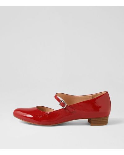 DJANGO & JULIETTE Edna Dj Patent Leather Shoes - Red