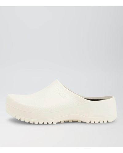 Birkenstock Super Birki Bk Polyurethane Shoes - White