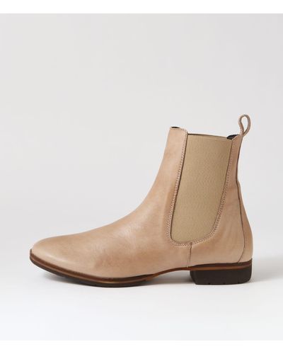 Eos Gazelle Eo Leather Boots - Natural