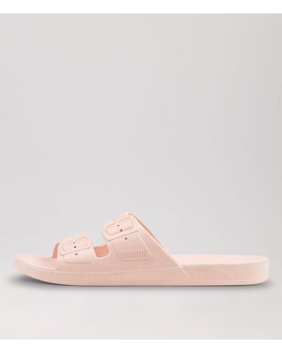 FREEDOM MOSES Slides W Fm Smooth Sandals - Pink