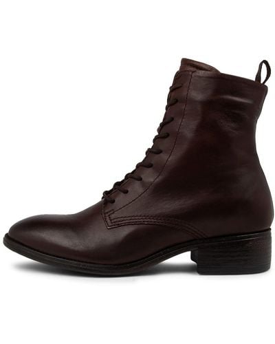 Eos Celia Eo Leather Boots - Brown