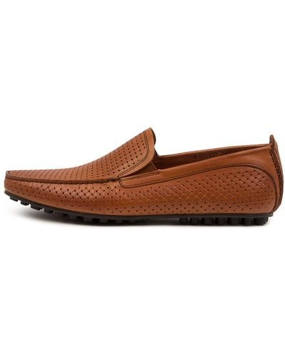 Florsheim Cascade Fl Leather Shoes - Brown