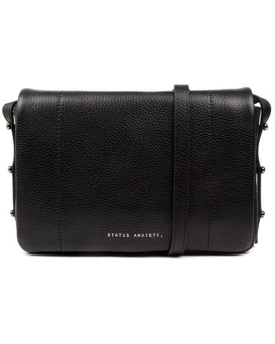 Status Anxiety Succumb Ax Leather Bags - Black