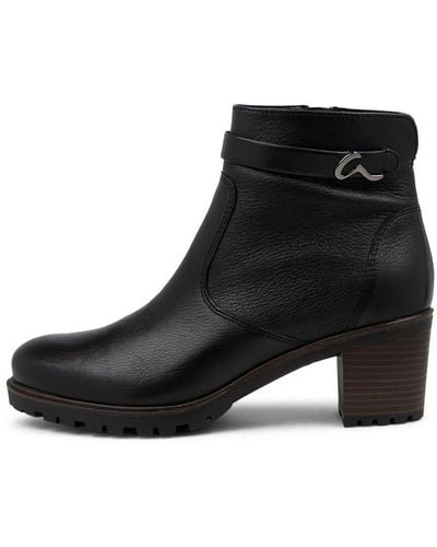 Ara Mantova 57 Ar Leather Boots - Black