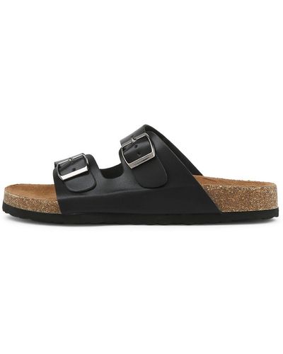 Verali Xylo Ve Smooth Sandals - Black