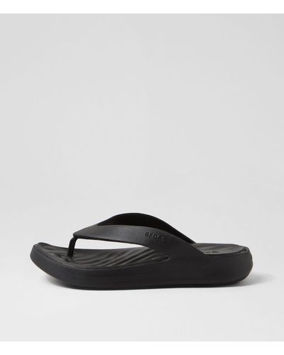 Crocs™ 209589 Getaway Flip Cc Croslite Sandals - Black