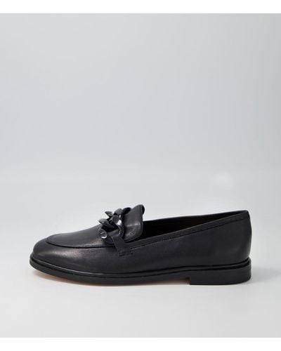 MOLLINI Gapril Mo Leather Shoes - Black
