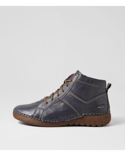 Josef Seibel Felicia 01 Js Leather Boots - Black