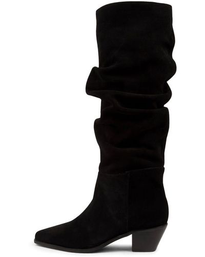 Sol Sana Tyler Boot Ss Suede Boots - Black