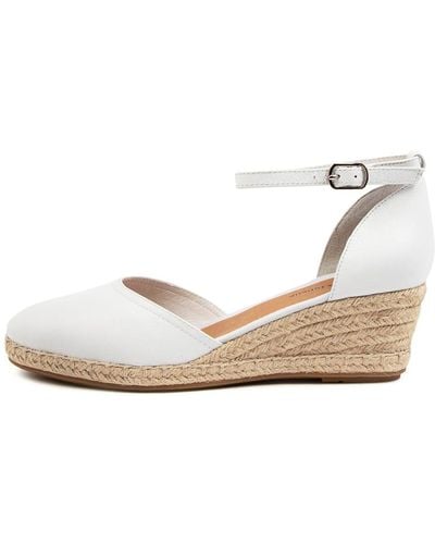 DJANGO & JULIETTE Rylen Dj White Natural Rope Leather White Natural Rope Shoes