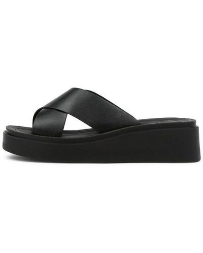 Verali Rayne Ve Smooth Sandals - Black