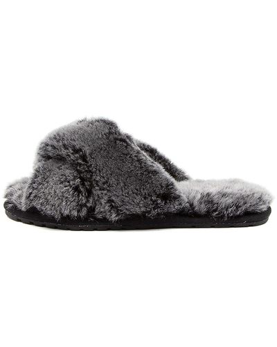 EMU Mayberry Frost Sheepskin Sandals - Black