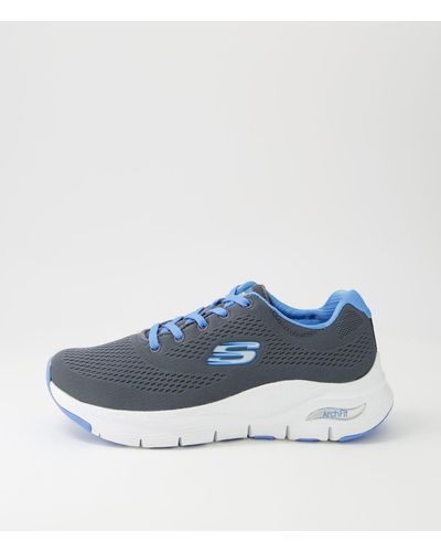 Skechers 149057 Arch Fit Big Appeal Sk Charcoal Blue Smooth Charcoal Blue Trainers