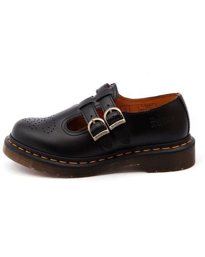 Dr. Martens 8065 Mary Jane Leather Shoes - Black