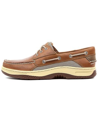 Sperry Top-Sider Billfish 3 Eye Leather Shoes - Brown