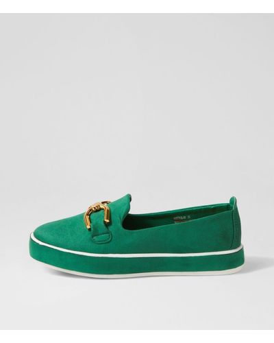 LAGUNA QUAYS Natyia Lq Microsuede Shoes - Green