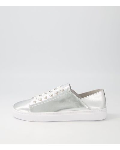 MOLLINI Oskher Leather Trainers - White