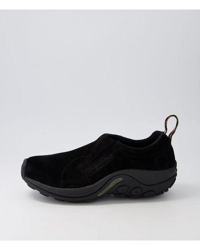 Merrell Jungle Moc Suede Shoes - Black