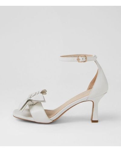 Diana Ferrari Thorough Df Leather Sandals - White