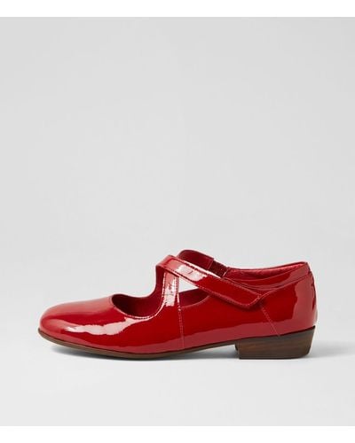 DJANGO & JULIETTE Drever Dj Patent Leather Shoes - Red