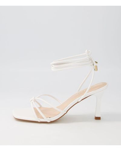 Verali Peachy Ve Smooth Sandals - White