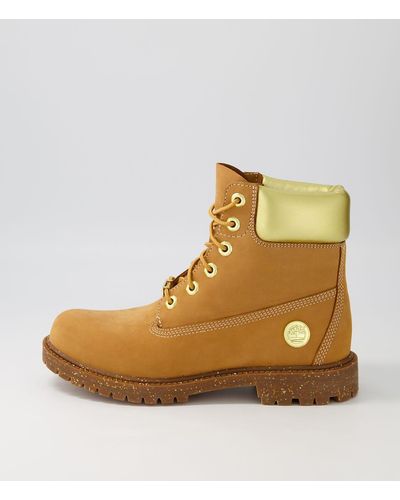 Timberland 6 Inch Heritage Boot - Natural