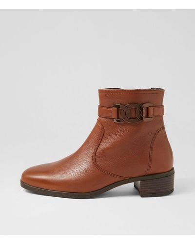 Ara Graz 03 Ar Leather Boots - Brown