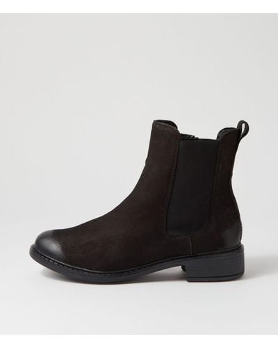 Josef Seibel Selena 19 Js Leather Boots - Black