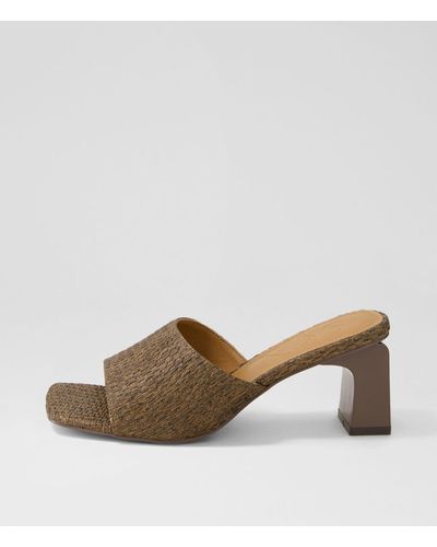 Skin Crete Sn Weave Sandals - Natural