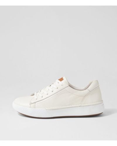 Josef Seibel Claire 01 Js Leather Trainers - White