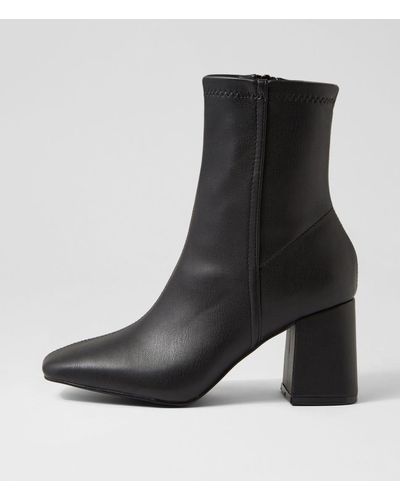 Verali Lizzo Ve Stretch Smooth Boots - Black