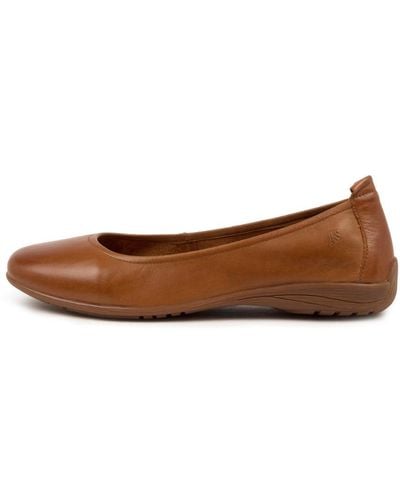 Josef Seibel Fenja 01 Js Leather Shoes - Brown