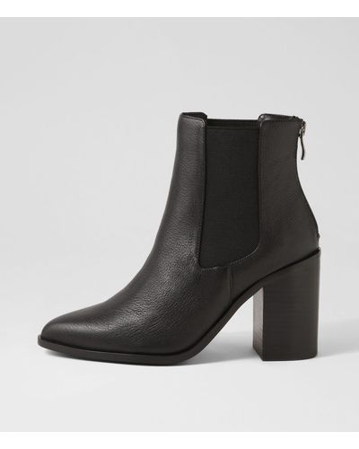 Siren Riri Si Leather Boots - Black