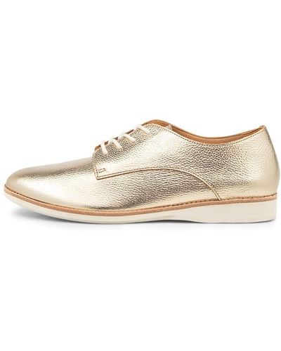 Rollie Derby Supersoft Rl Leather Shoes - Metallic