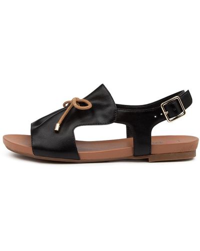 I LOVE BILLY Scritter Il Smooth Sandals - Black