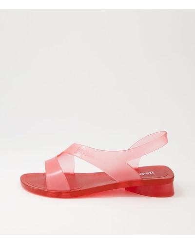 Melissa Real Jelly Paris My Pvc Sandals - Red