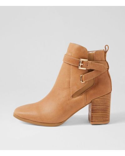 Nude Adelaide Nu Leather Boots - Brown