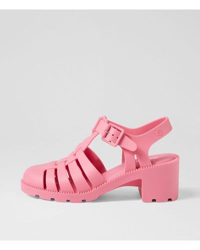 Melissa Possession Heel Ad My Pvc Shoes - Pink