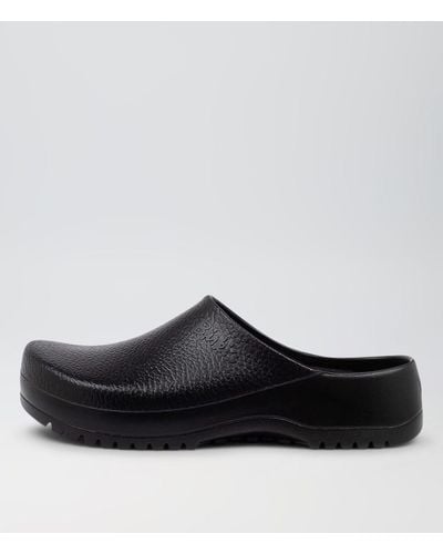 Birkenstock Super Birki Bk Polyurethane Shoes - Black