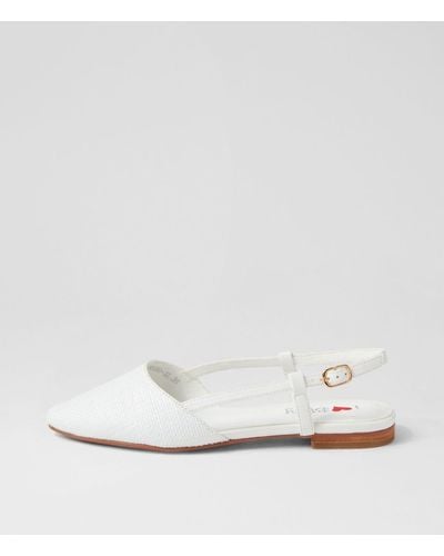 I LOVE BILLY Ginsho Il White White Syn Raffia White White Shoes