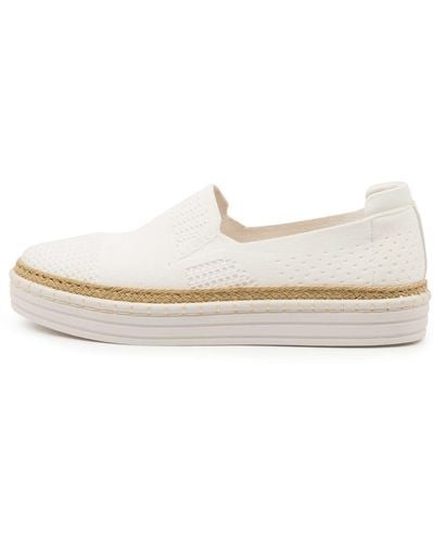 Verali Queen Ve Knit Trainers - White