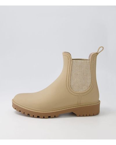 Diana Ferrari Laurina Df Gumboot Boots - Natural