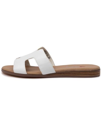 I LOVE BILLY Onest Il Smooth Sandals - White